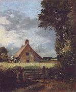 John Constable A cottage in a cornfield oil painting reproduction